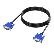 VGA Kablo Erkek-Erkek 15 Pin 1.5 Metre VGA Kablo Erkek-Erkek 15 Pin 1.5 Metre