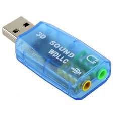 Usb 2.0 PC Ses Kartı Usb 2.0 PC Ses Kartı