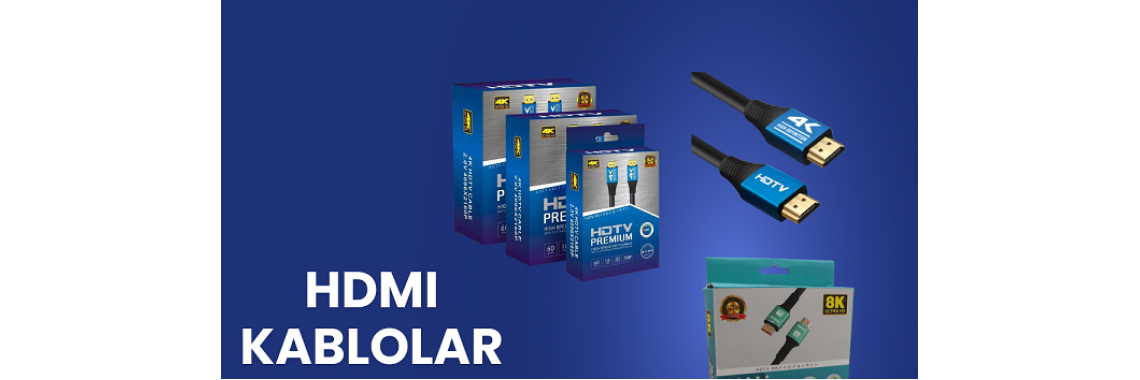 HDMI kablolar